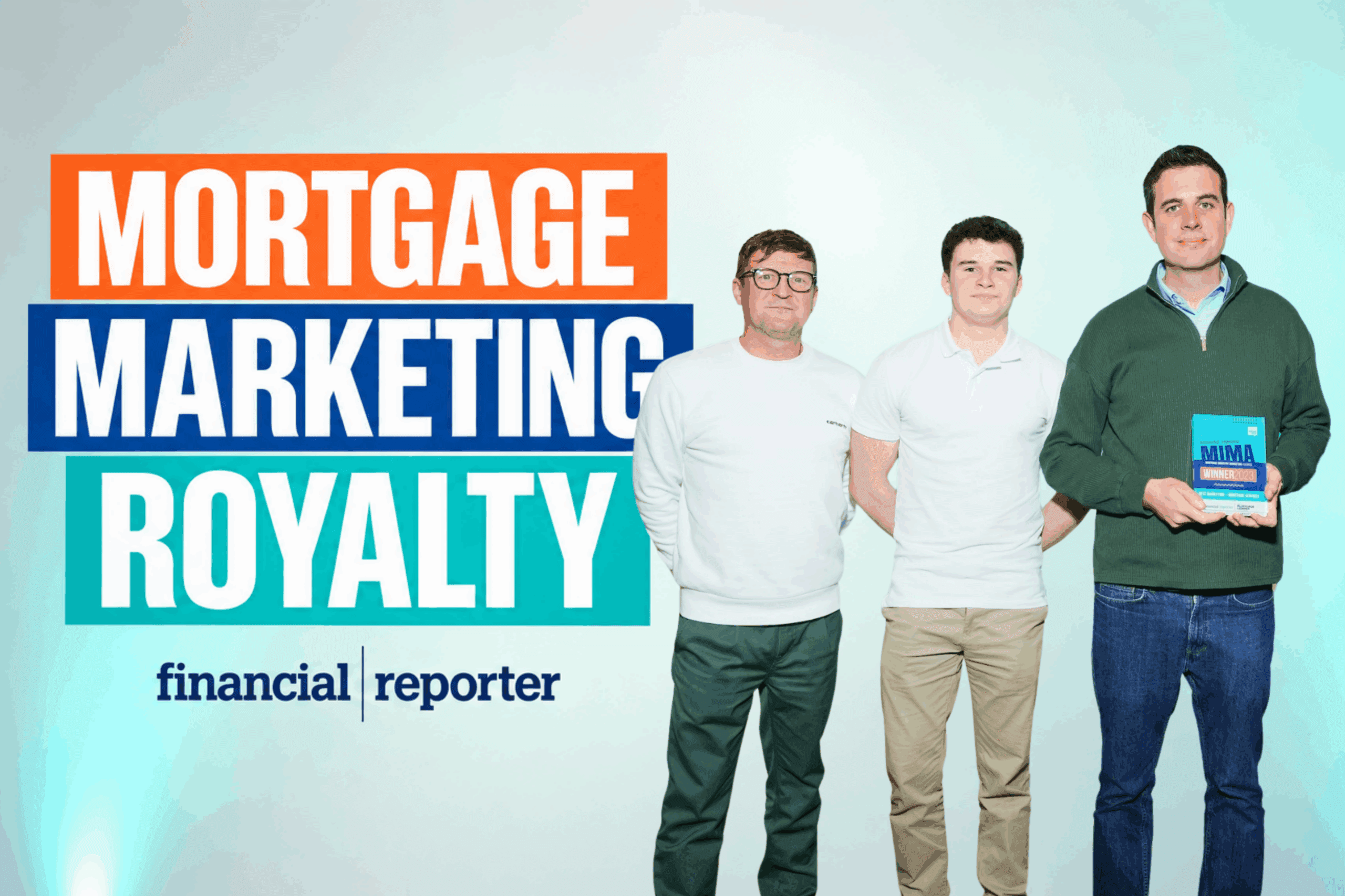 Martin O’Callaghan wins ‘Best Marketing – Mortgage Services’ at the MIMAs